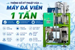 Thông số kỹ thuật của máy đá viên 1 tấn