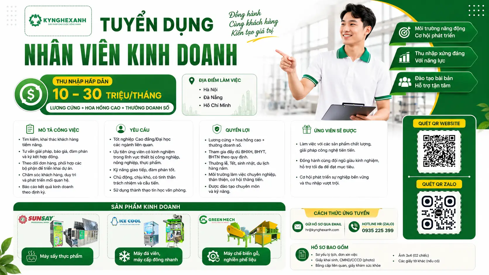 KNX Tuyển dụng nhân viên kinh doanh
