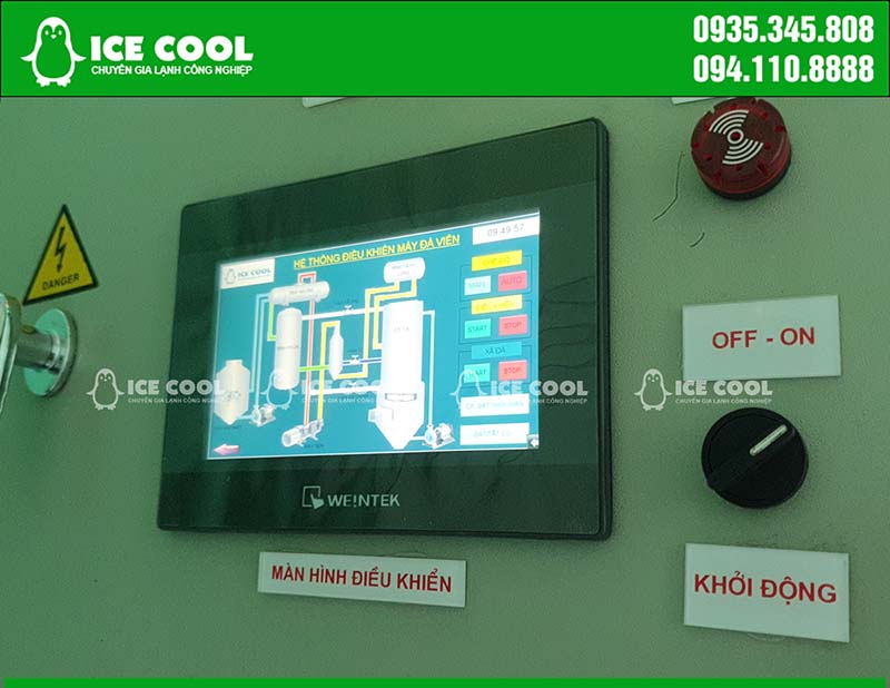 Màn hình điều khiển máy đá viên ICE COOL