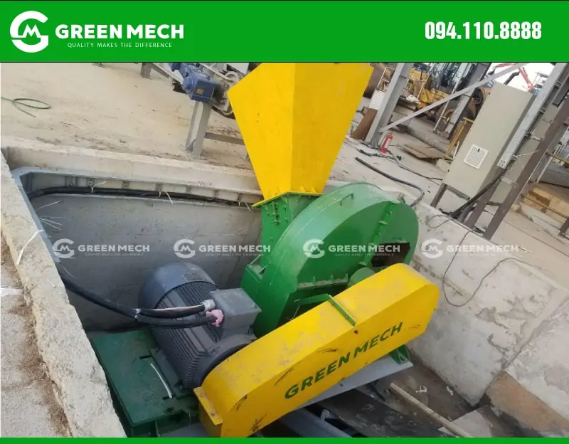 Máy băm gỗ chất lượng cao GREEN MECH