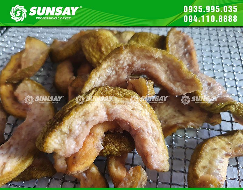 Ổi sấy lạnh giữ nguyên mùi vị