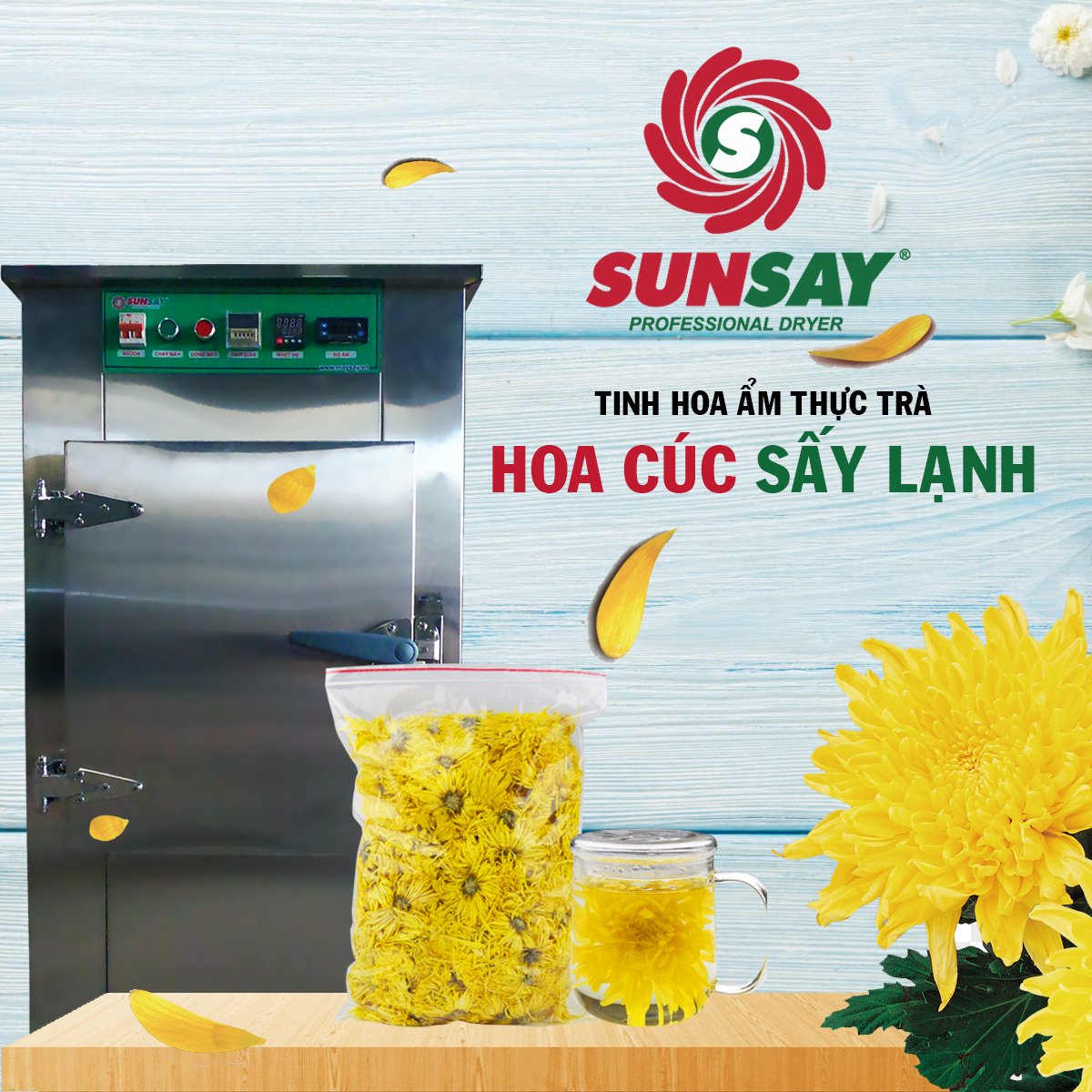 Trà hoa cúc sấy lạnh