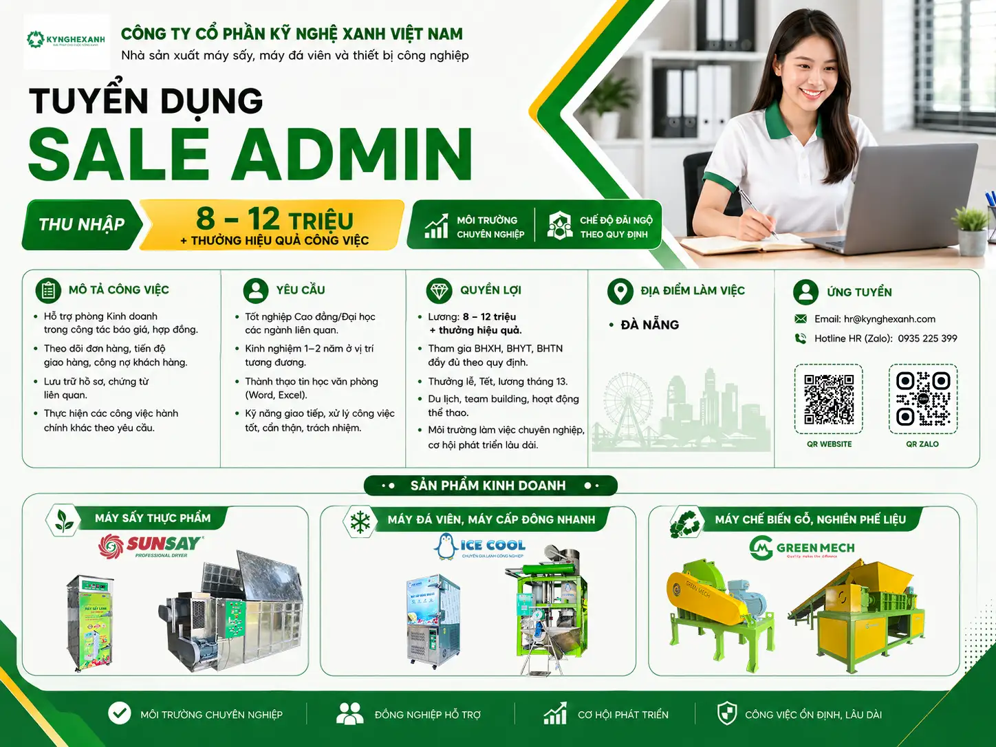 KNX Tuyển dụng Sale Admin