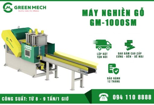 Máy nghiền gỗ thành mùn cưa 8 Tấn