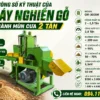 Thông số kỹ thuật của máy nghiền gỗ mùn cưa 2 tấn