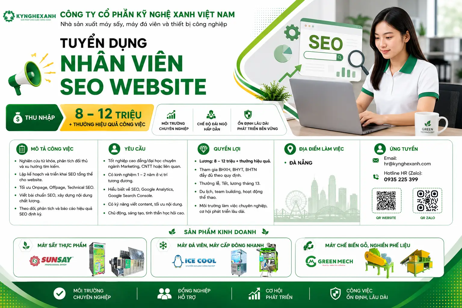KNX Tuyển dụng nhân viên SEO website