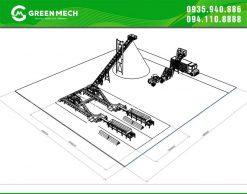 Thiết kế nhà máy băm dăm xuất khẩu 50 Tấn/h