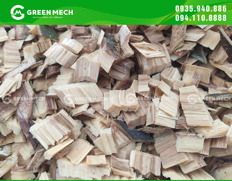 Dăm gỗ thành phẩm đạt chất lượng xuất khẩu