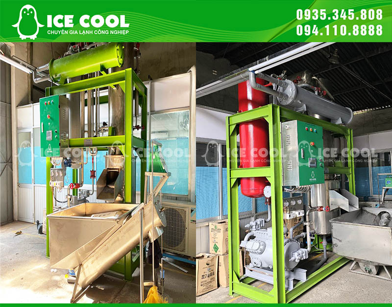 Máy đá viên 3 tấn ICE COOL cung cấp đến trường Đại học Công Thương