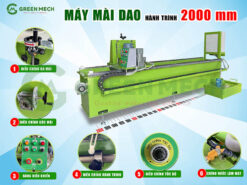 Các bộ phận quan trọng của máy mài dao