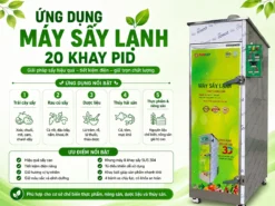 Máy sấy lạnh đối lưu 20 khay PID là lựa chọn lý tưởng cho các doanh nghiệp muốn nâng cao chất lượng sản phẩm