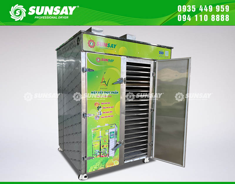 Máy được làm hoàn toàn bằng inox 304 đảm bảo vệ sinh