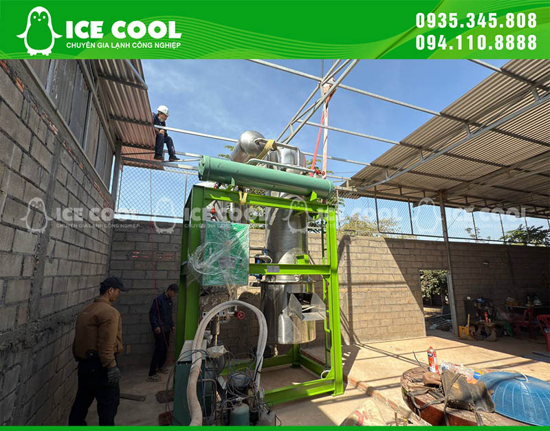 Máy đá viên ICE COOL chất lượng cao, ra đá nhanh chỉ từ 45 - 50 phút