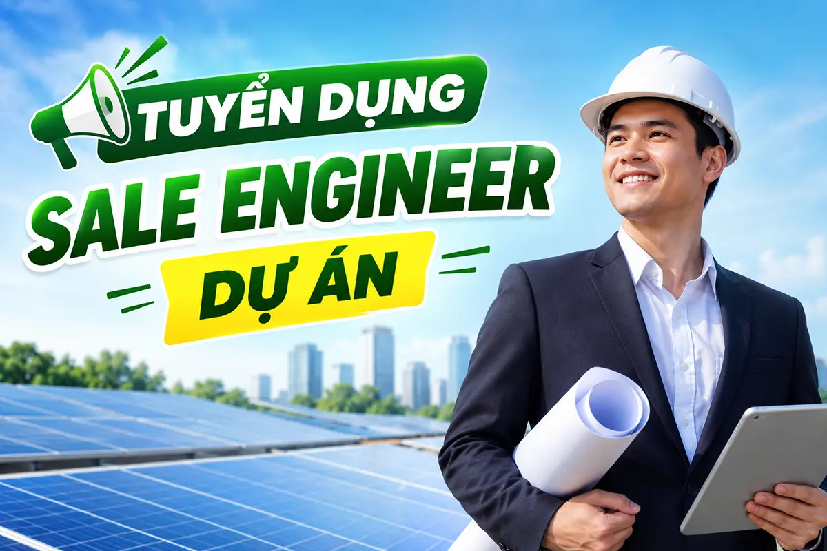 Kỹ Nghệ Xanh Tuyển dụng Sale Engineer dự án