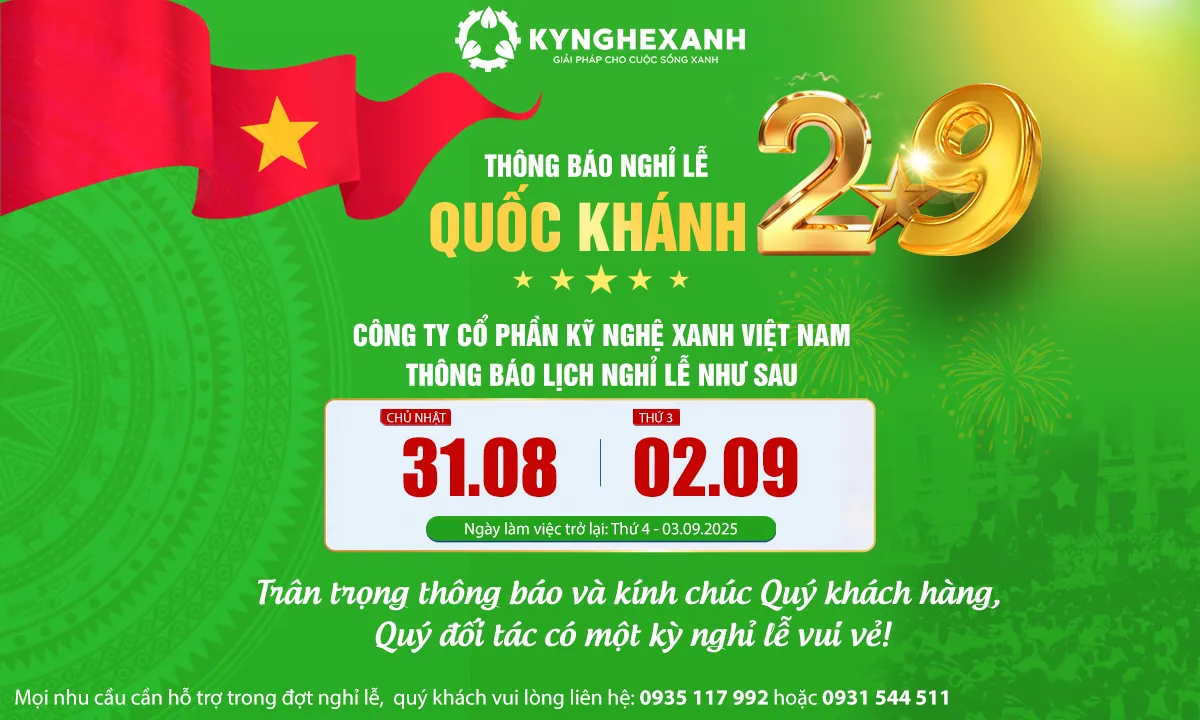 Lịch nghỉ lễ Quốc Khánh 2-9