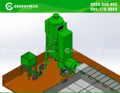 Lò đốt trấu tự động cho hệ thống sấy công nghiệp – đảm bảo nhiệt sạch