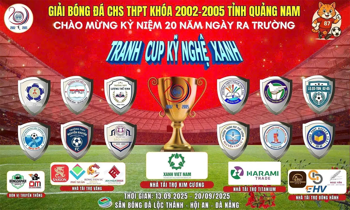 Giải bóng đá tranh Cup Kỹ Nghệ Xanh