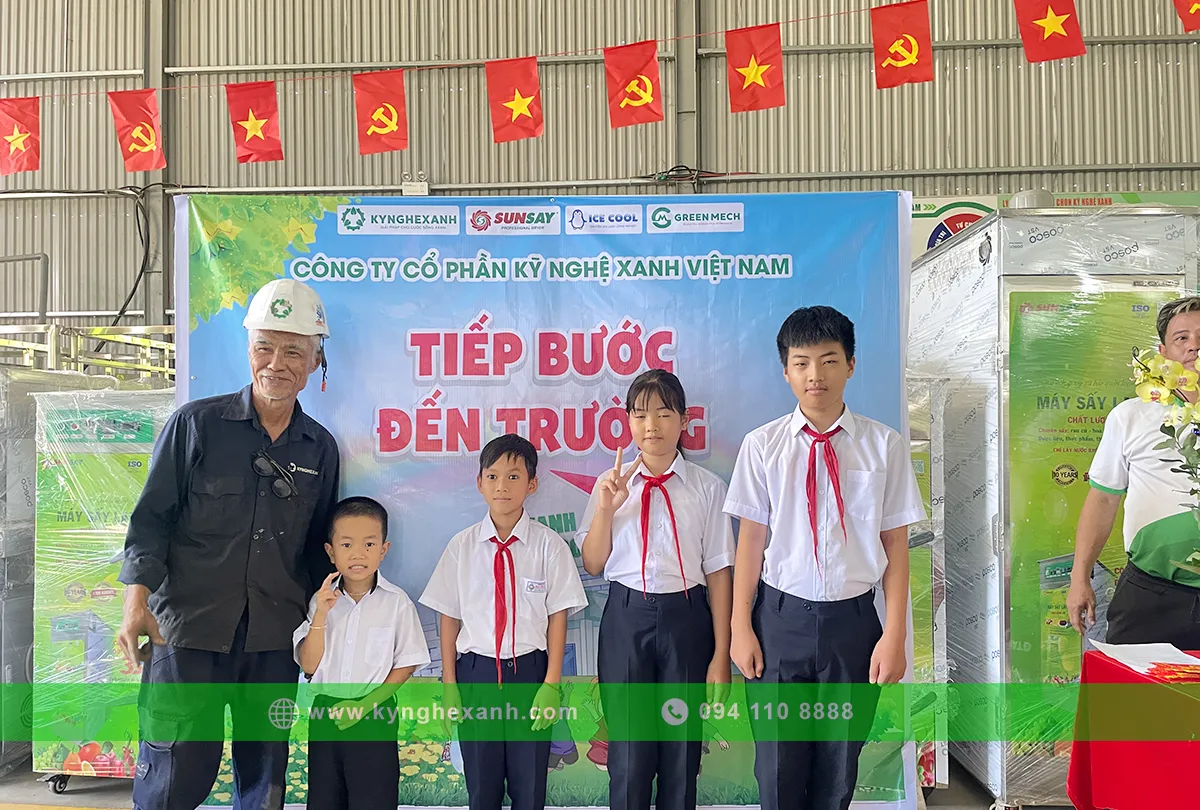 Kỹ Nghệ Xanh tiếp bước đến trường