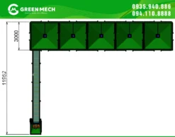 Cảm biến mức liệu và cửa xả thông minh, tích hợp trong bin chứa công nghiệp, giúp kiểm soát lưu lượng và tránh hiện tượng quá tải