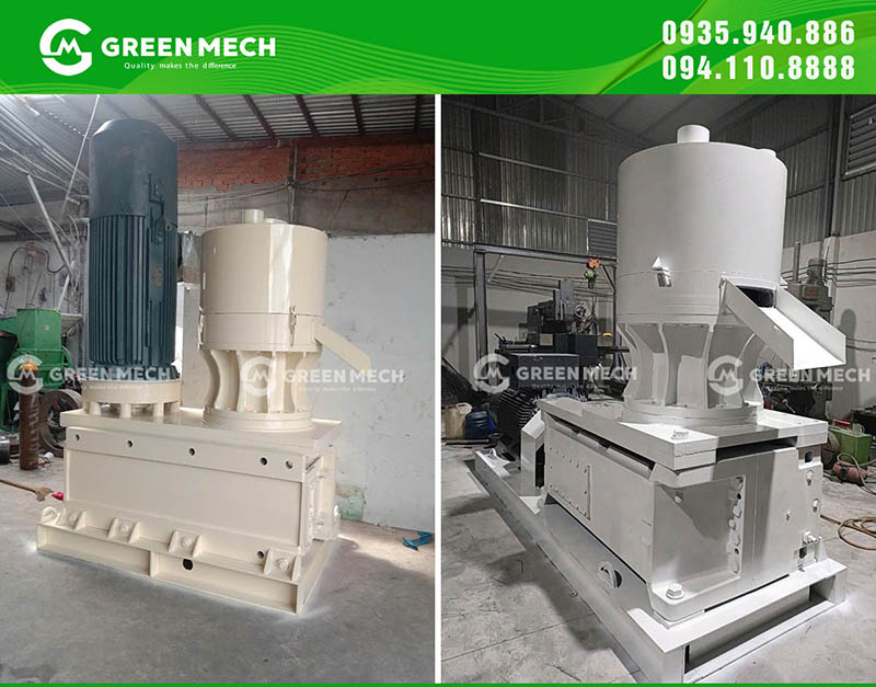 Yêu cầu độ ẩm nguyên liệu đầu vào là 15 - 18%