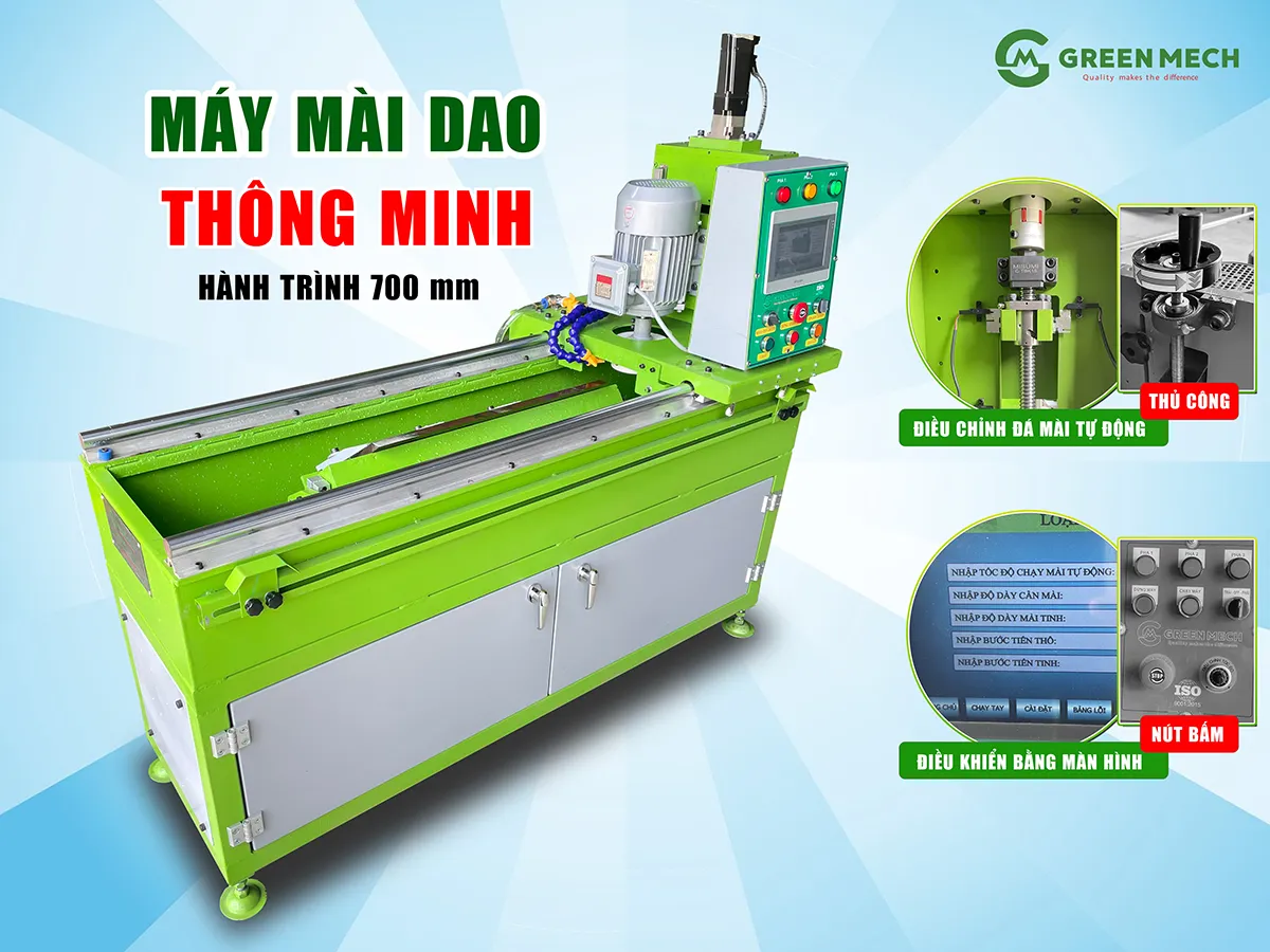 Máy mài dao băm thông minh tự động HT700mm