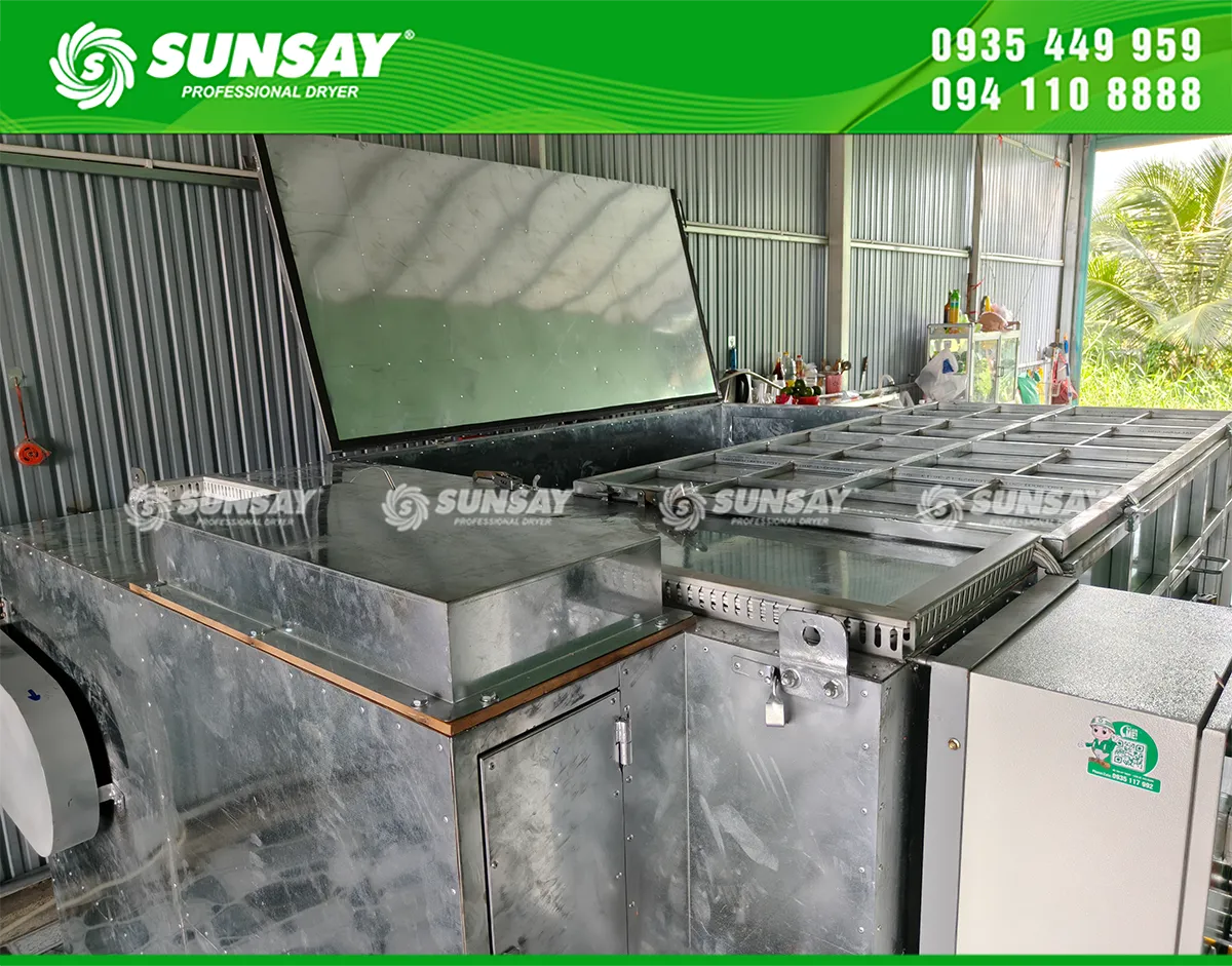 Hệ thống cấp nhiệt linh hoạt cho phép sử dụng nhiều nguồn năng lượng điện, củi đốt hoặc lò hơi