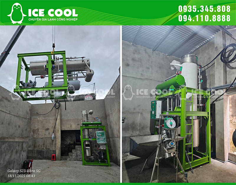 ICE COOL hoàn thành lắp đặt nhanh chóng chỉ trong vài ngày, bàn giao đúng tiến độ cho anh Dương.