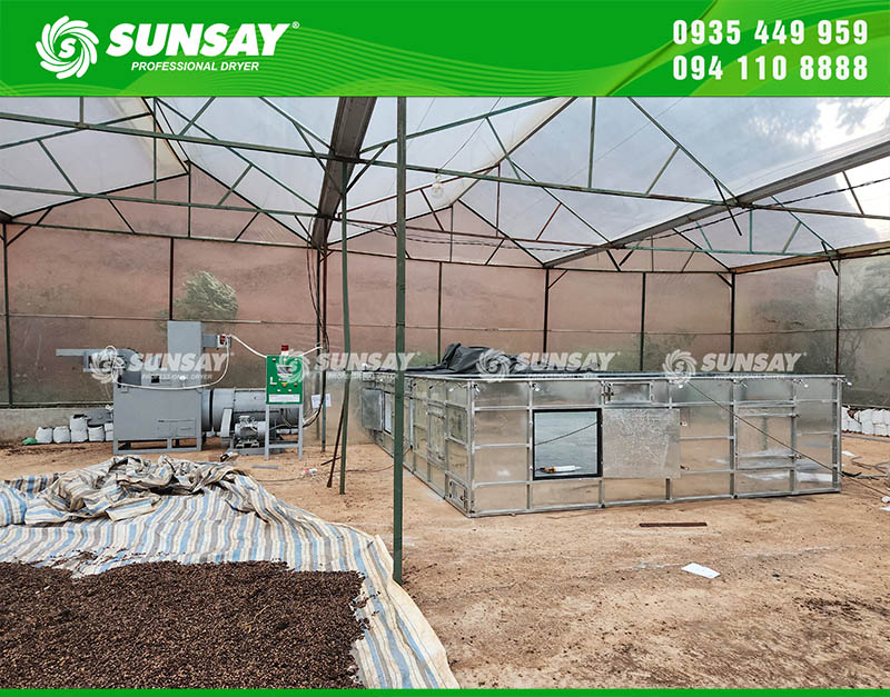 Máy đã hoàn thành lắp đặt để chạy mẻ đầu tiên