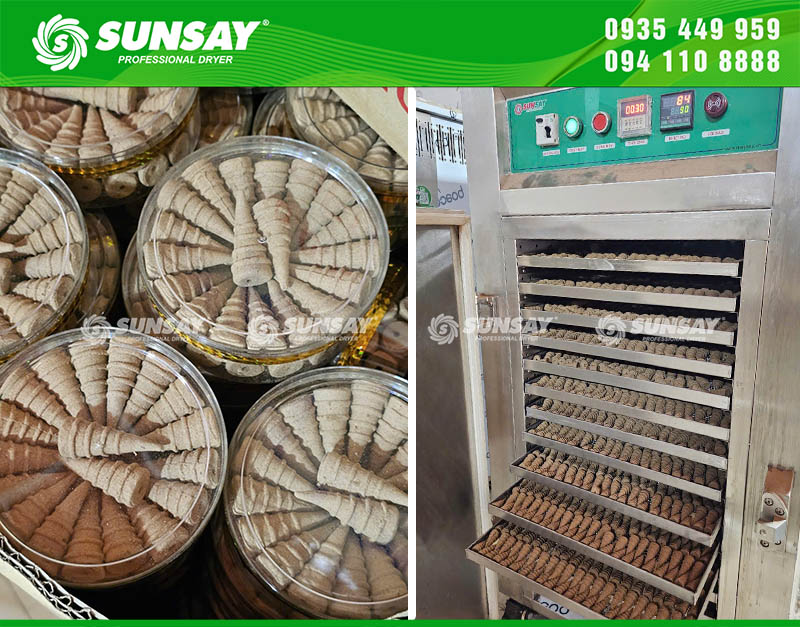 Sau khi nụ trầm hương được sấy khô sẽ được đóng hộp và bán ra thị trường
