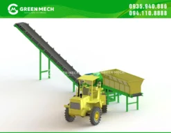 Máy băm cây bắp giúp trang trại chăn nuôi bò chủ động nguồn thức ăn thô xanh, giảm công lao động và tăng hiệu quả sử dụng nguyên liệu.