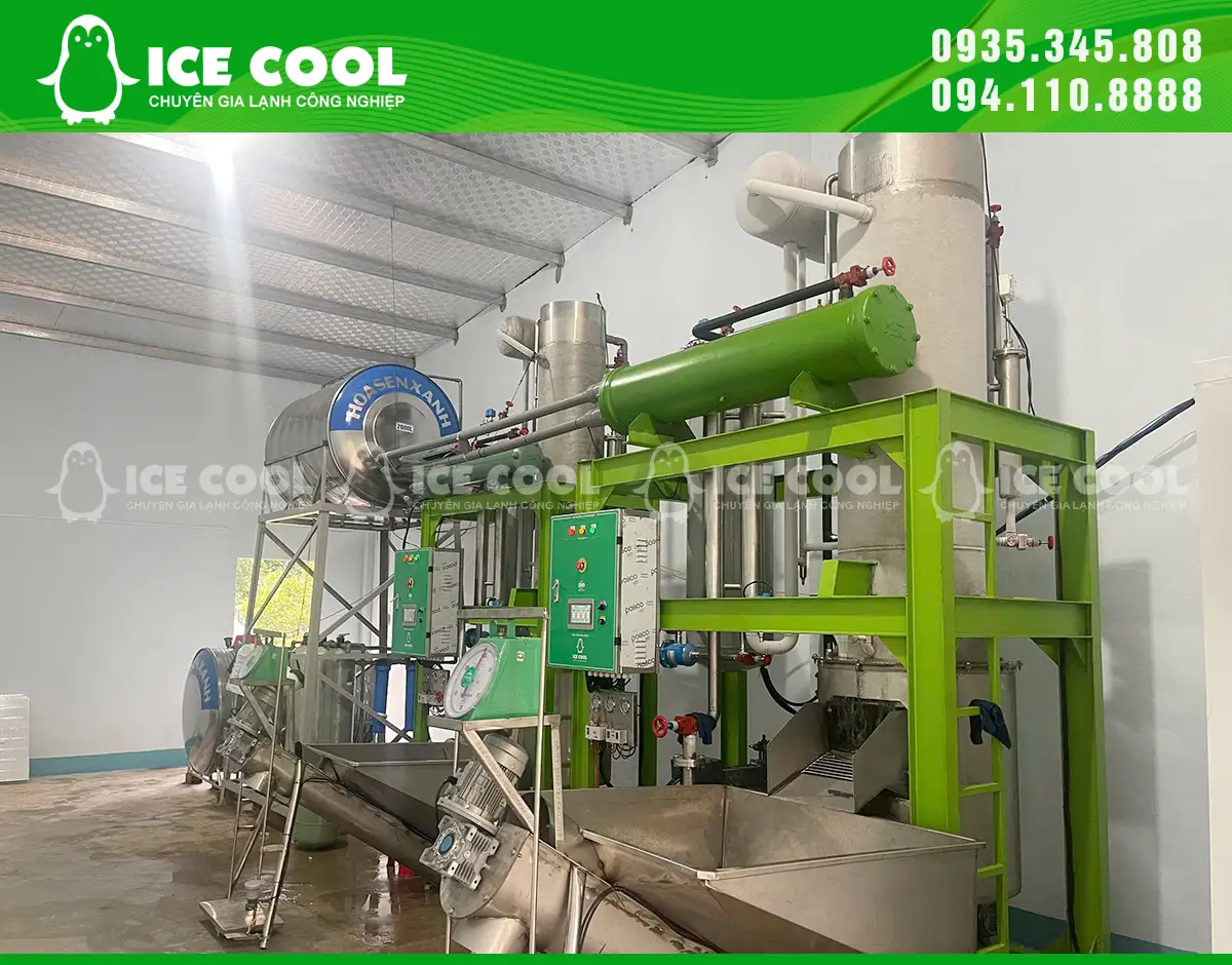 Cung cấp 2 máy đá viên đến Chư Sê Gia Lai