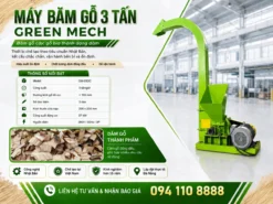 Về tổng quan, máy băm gỗ 3 tấn là lựa chọn vừa sức cho cơ sở sản xuất nhỏ và vừa, đáp ứng tốt nhu cầu băm gỗ ổn định mà không cần đầu tư dây chuyền quá lớn.