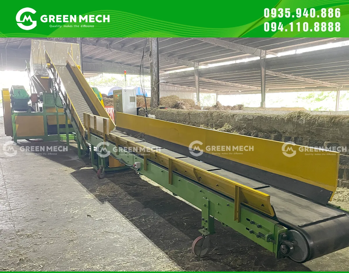 Dự án máy nghiền rơm cho bò sữa là minh chứng cho khả năng thiết kế, chế tạo và chuyển giao thiết bị của GREEN MECH.