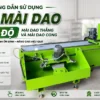 Người vận hành có thể chuyển đổi chế độ thông qua bảng điều khiển, sau đó căn chỉnh cơ cấu gá dao và hành trình phù hợp với từng loại dao.